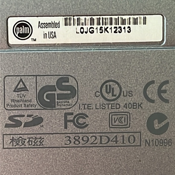 Palm pilot and stylus as is not tested - Picture 2 of 3